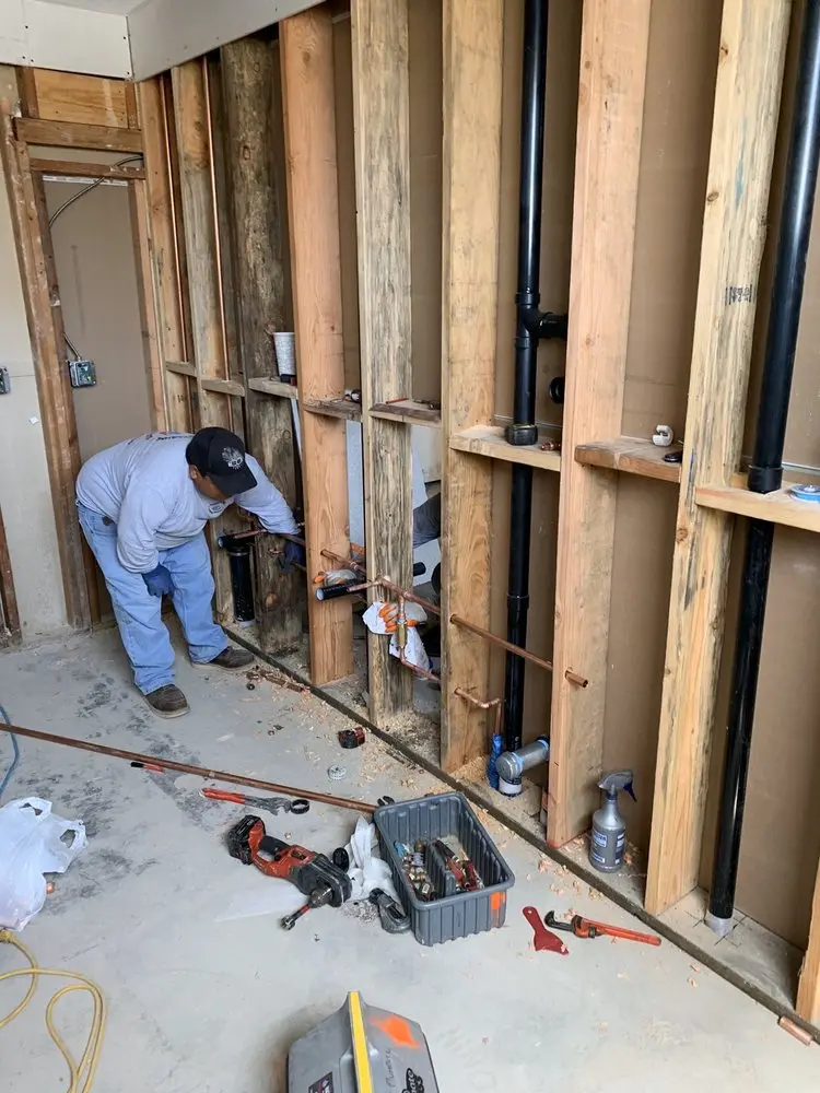 Commercial rough-in plumbing for Gas Line Repair in Southtown